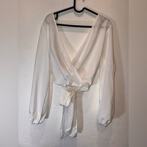 Sexy Wrap Blouse 👄